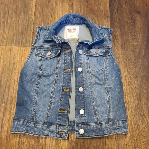 mossimo denim vest